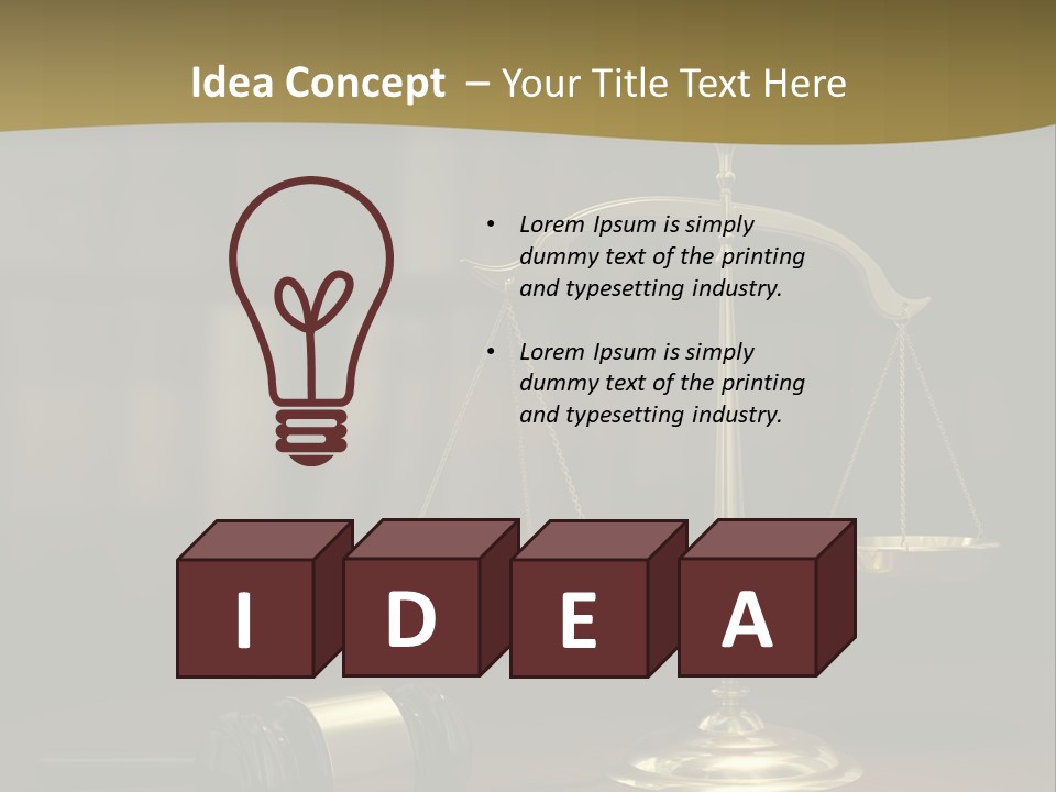 Pain Grief Boy PowerPoint Template