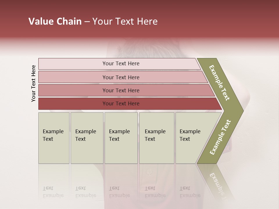 A Young Boy With His Hands On His Head PowerPoint Template