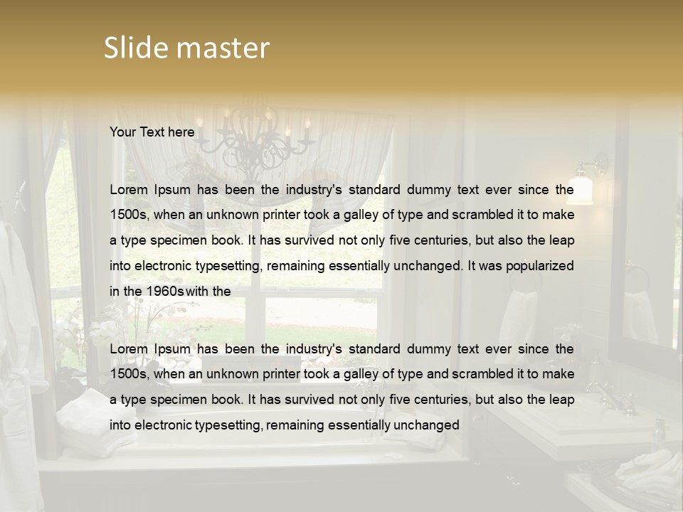 Cityscape Metropolis Lifestyle PowerPoint Template