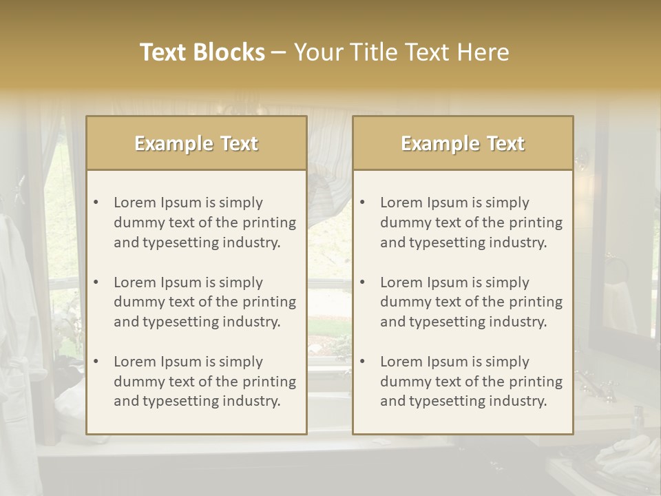 Cityscape Metropolis Lifestyle PowerPoint Template