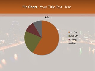 Cityscape Metropolis Lifestyle PowerPoint Template