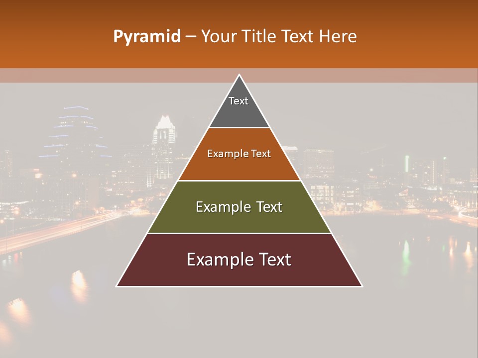 Cityscape Metropolis Lifestyle PowerPoint Template