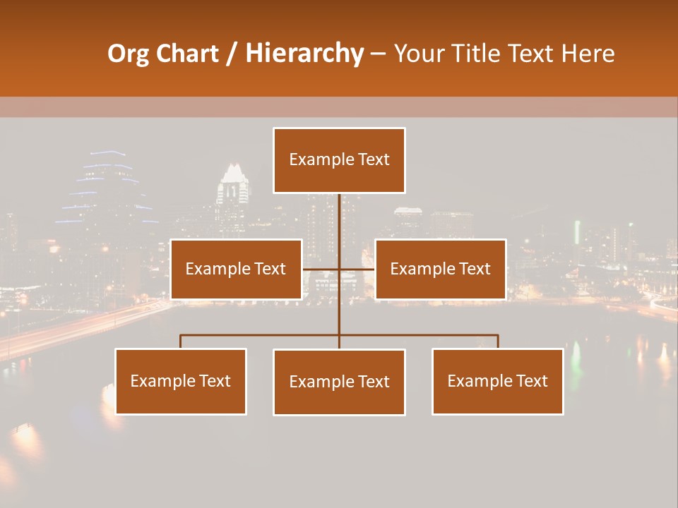 Cityscape Metropolis Lifestyle PowerPoint Template