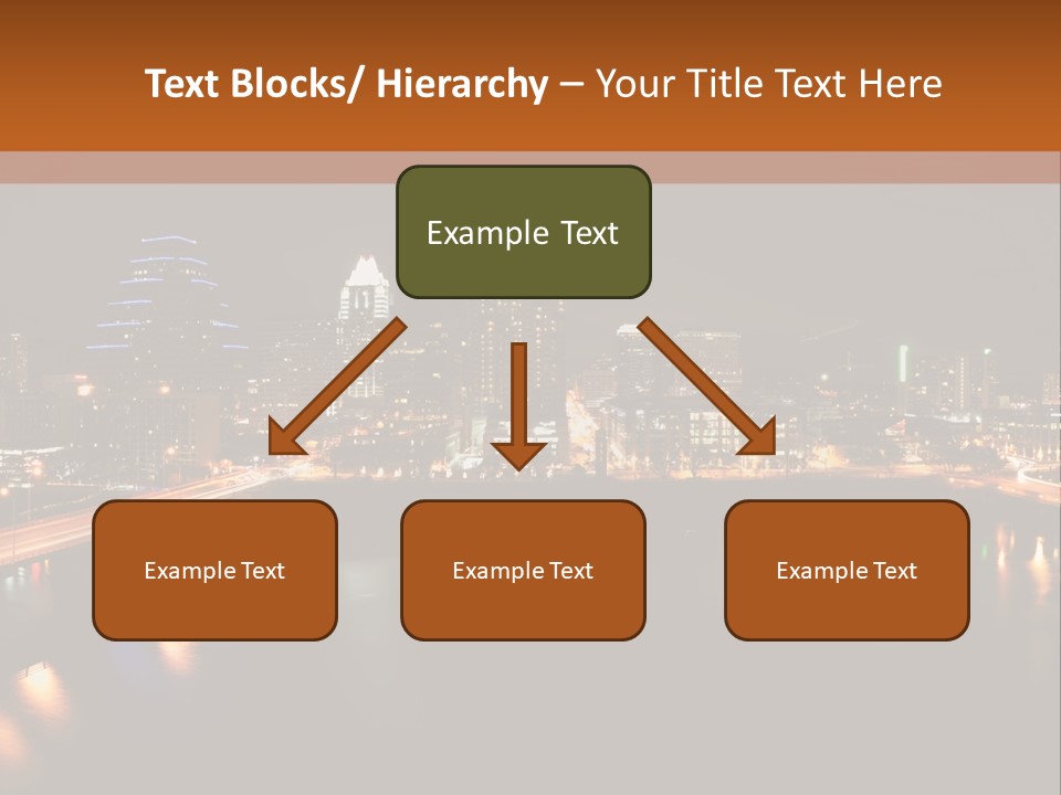 Cityscape Metropolis Lifestyle PowerPoint Template