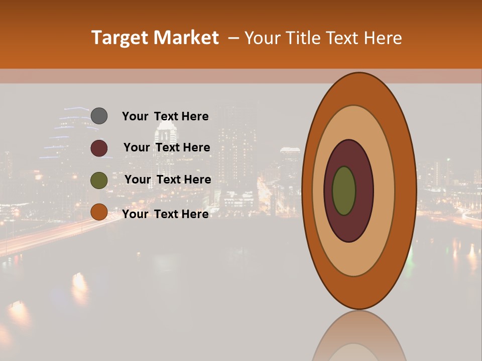 Cityscape Metropolis Lifestyle PowerPoint Template