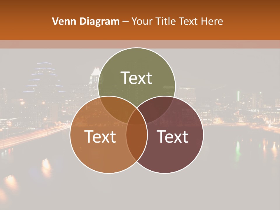 Cityscape Metropolis Lifestyle PowerPoint Template