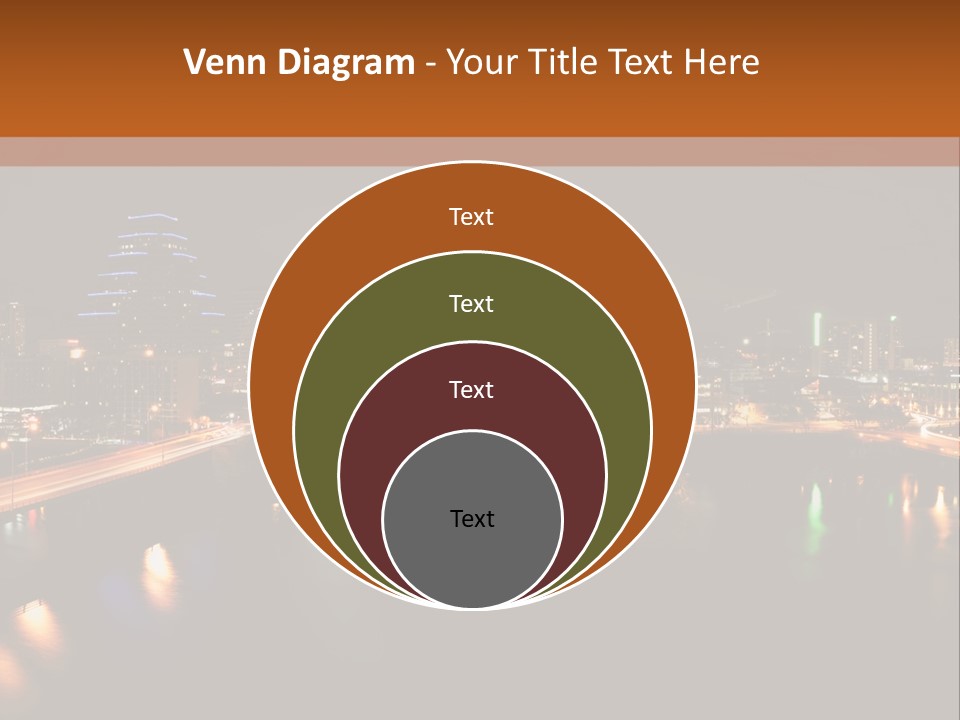 Cityscape Metropolis Lifestyle PowerPoint Template