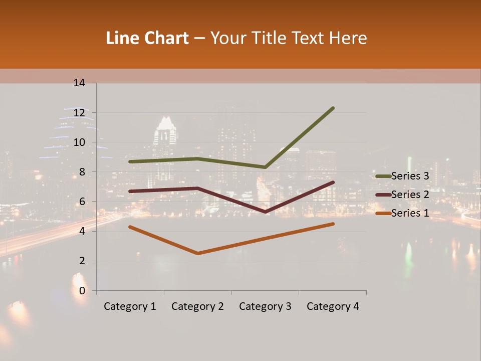 Cityscape Metropolis Lifestyle PowerPoint Template