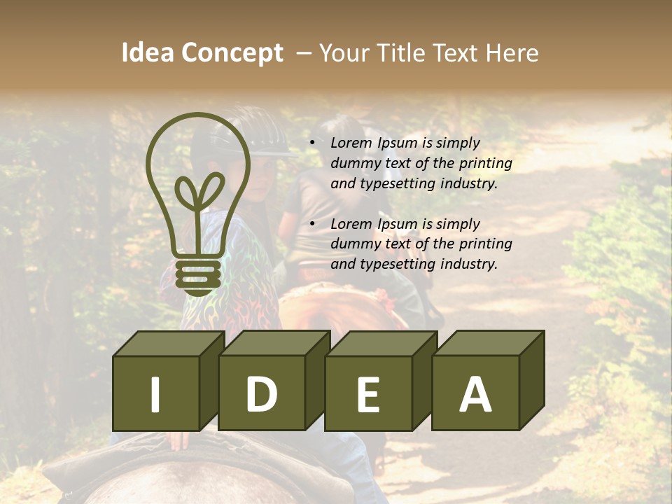 Fun Young Recreation PowerPoint Template