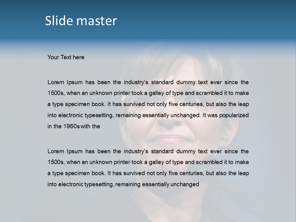 Mccain John Rally PowerPoint Template