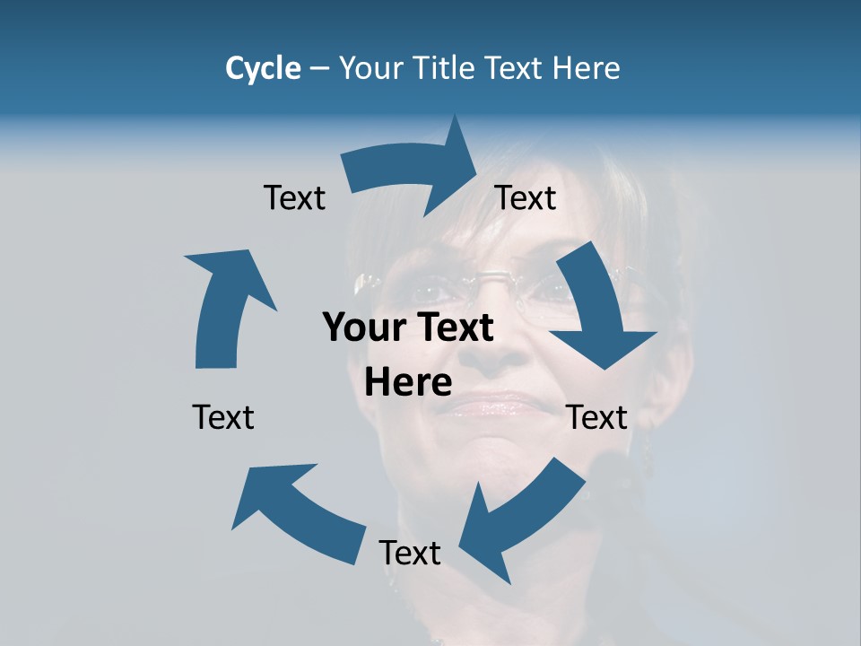 Mccain John Rally PowerPoint Template