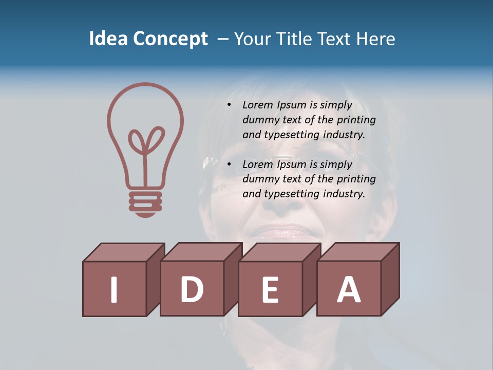 Mccain John Rally PowerPoint Template