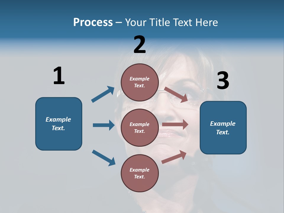 Mccain John Rally PowerPoint Template