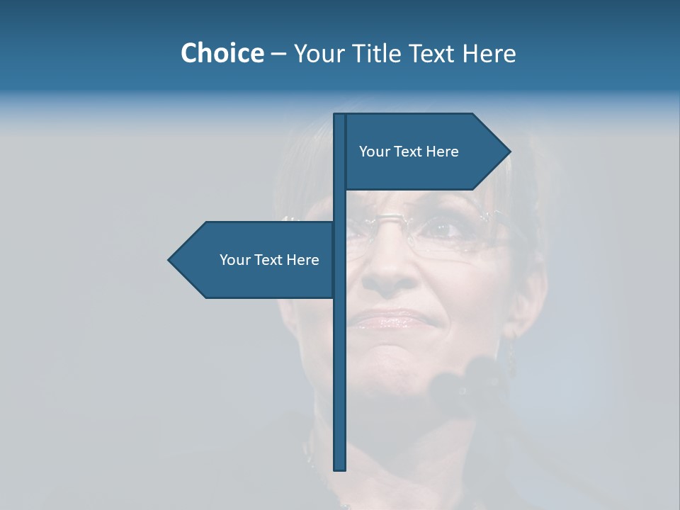 Mccain John Rally PowerPoint Template