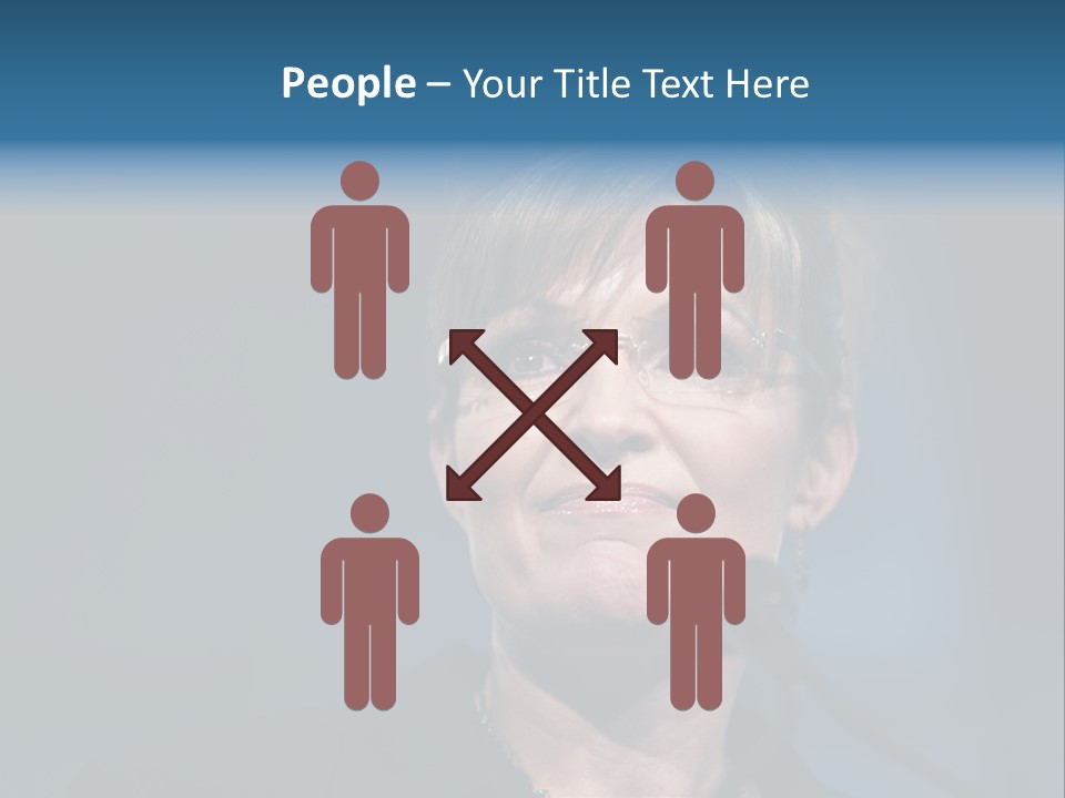 Mccain John Rally PowerPoint Template