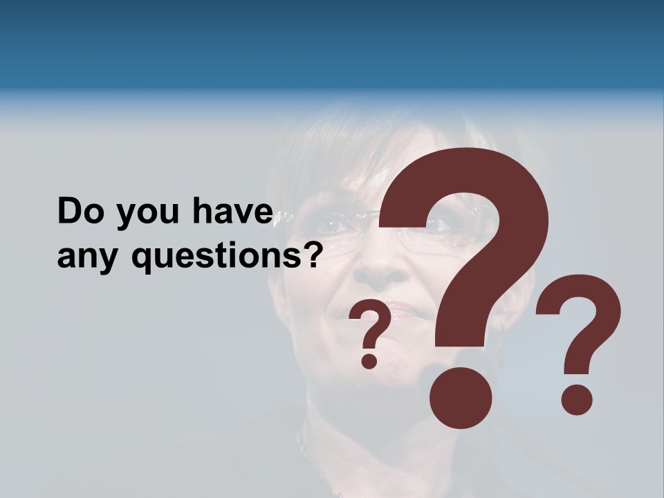 Mccain John Rally PowerPoint Template