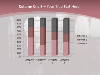 Orthodontic Pink Distraction PowerPoint Template