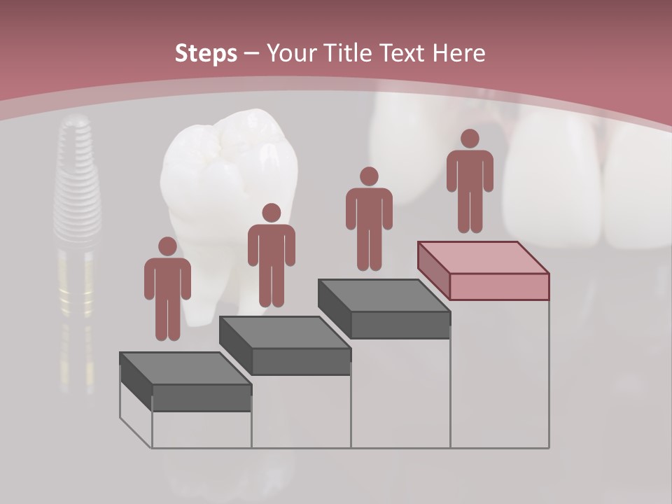 Orthodontic Pink Distraction PowerPoint Template