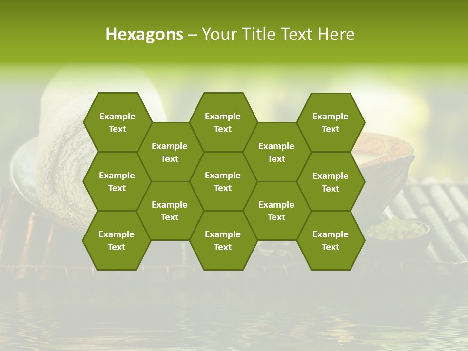 Bamboo Reflection Sunny PowerPoint Template