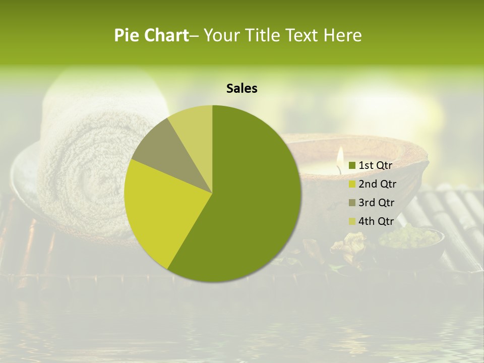 Bamboo Reflection Sunny PowerPoint Template