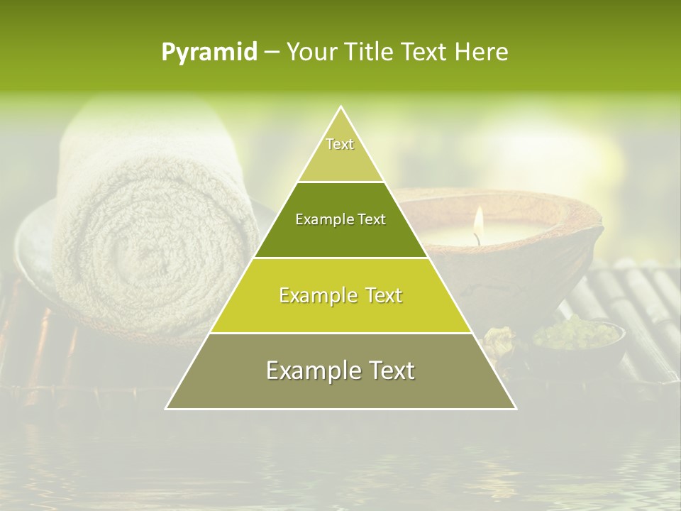 Bamboo Reflection Sunny PowerPoint Template