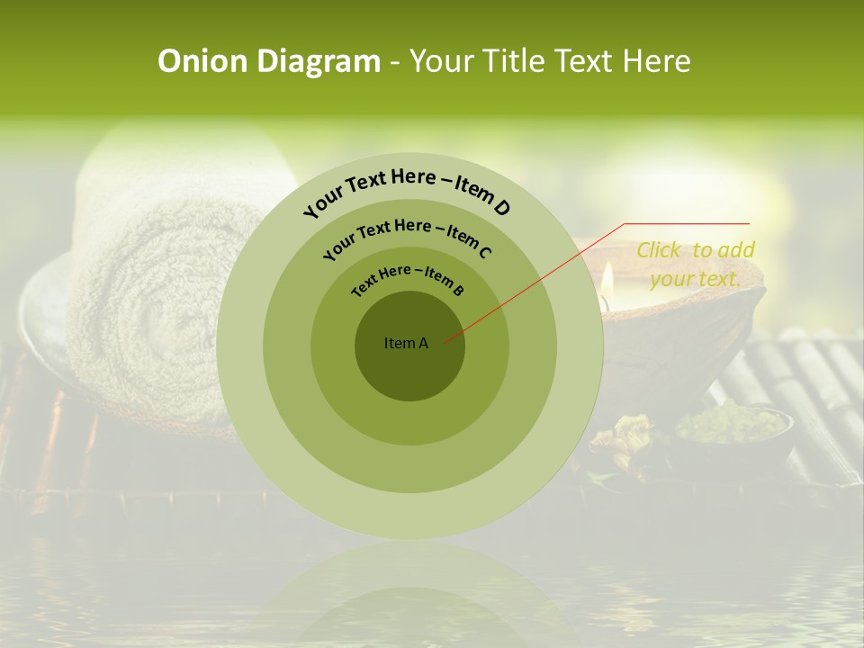 Bamboo Reflection Sunny PowerPoint Template