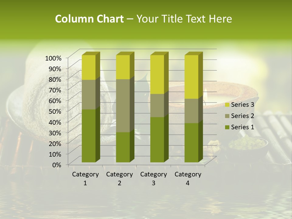 Bamboo Reflection Sunny PowerPoint Template