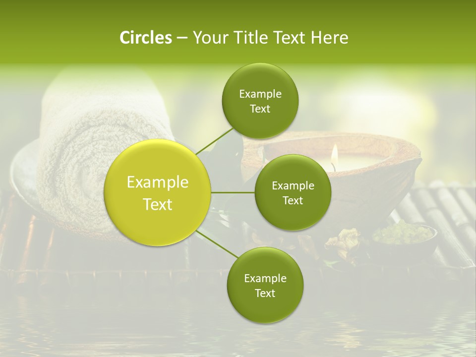 Bamboo Reflection Sunny PowerPoint Template