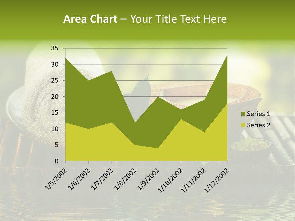 Bamboo Reflection Sunny PowerPoint Template