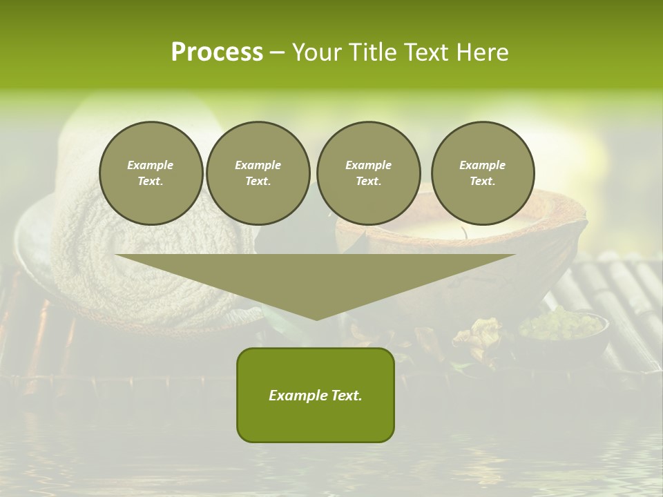 Bamboo Reflection Sunny PowerPoint Template