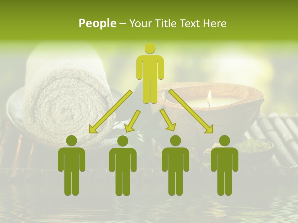 Bamboo Reflection Sunny PowerPoint Template