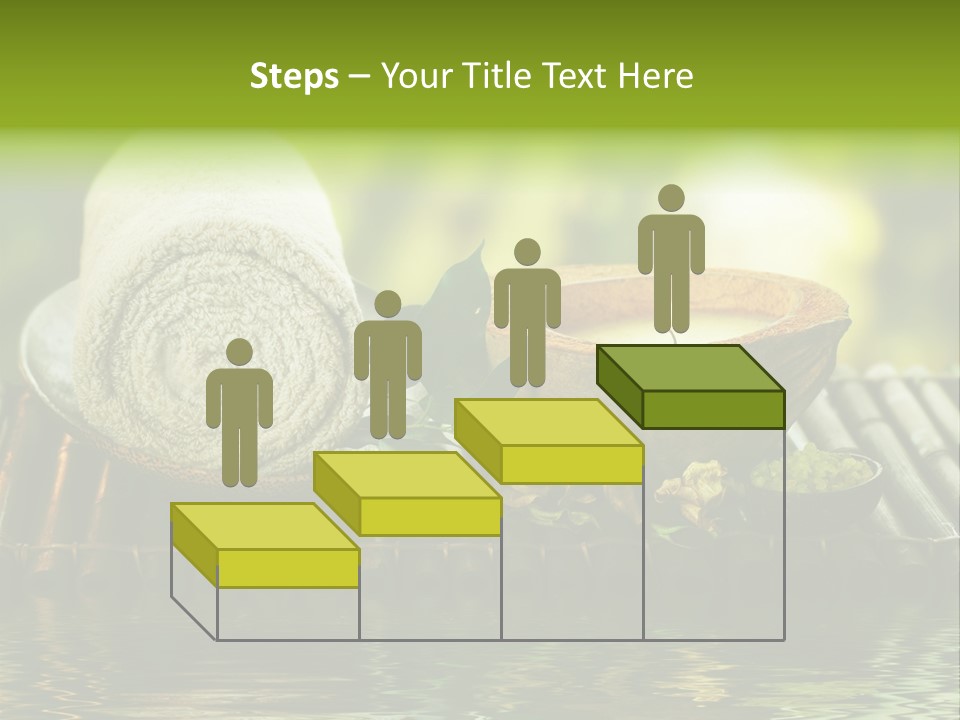 Bamboo Reflection Sunny PowerPoint Template