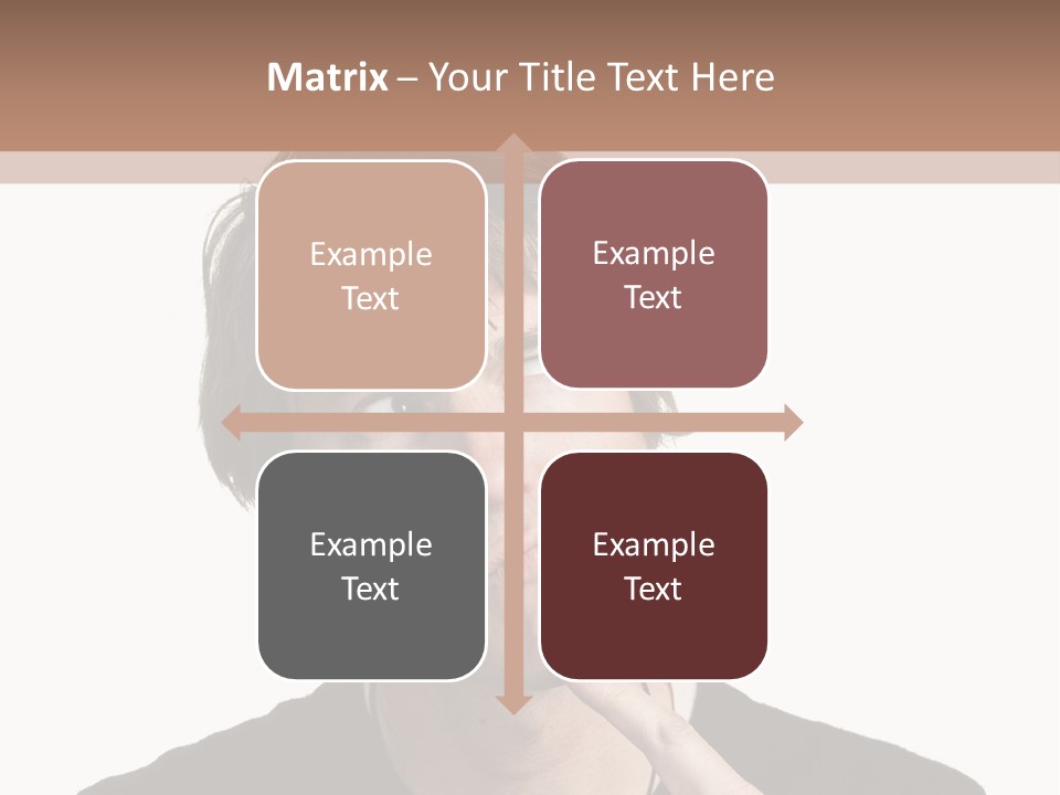 Copyspace Facial Comedy PowerPoint Template