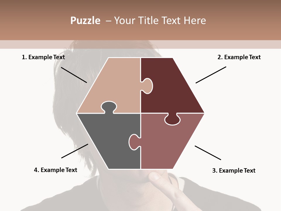 Copyspace Facial Comedy PowerPoint Template