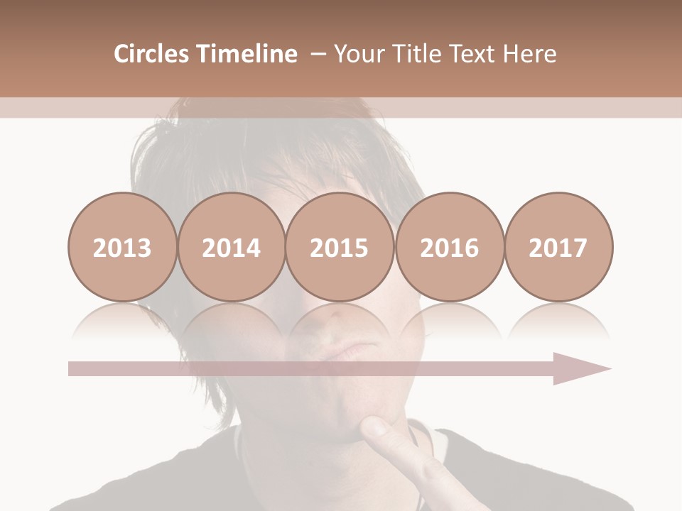 Copyspace Facial Comedy PowerPoint Template