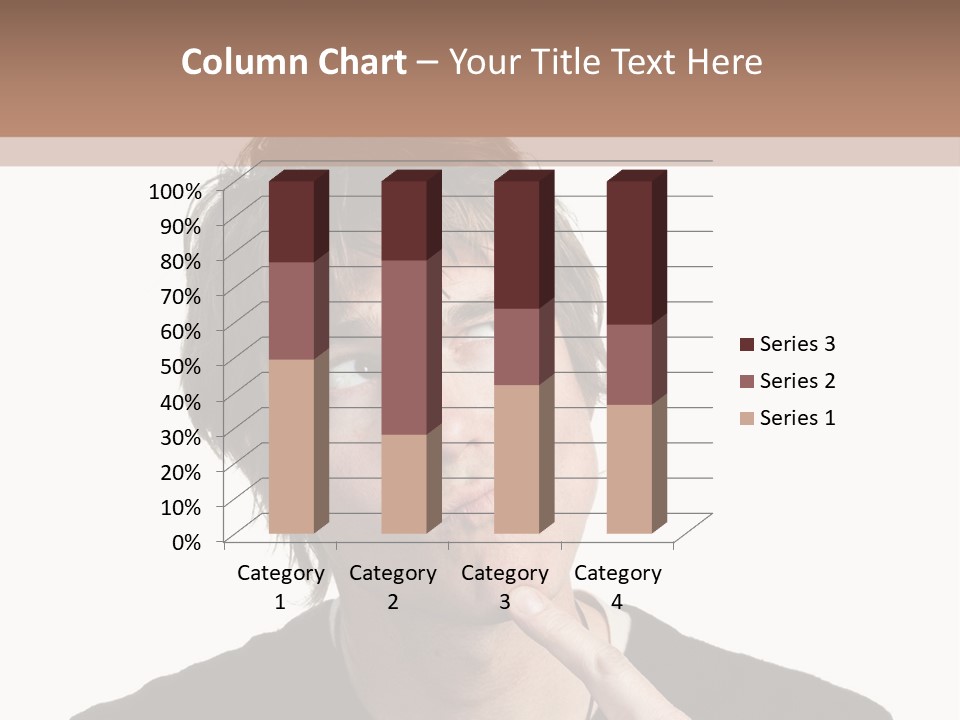 Copyspace Facial Comedy PowerPoint Template
