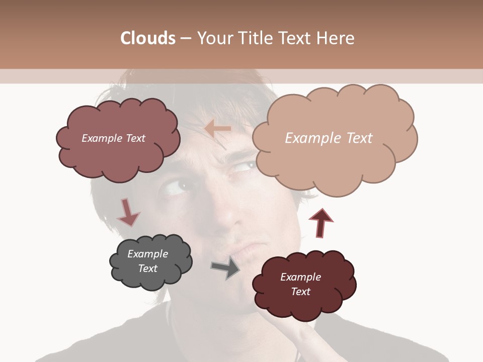Copyspace Facial Comedy PowerPoint Template