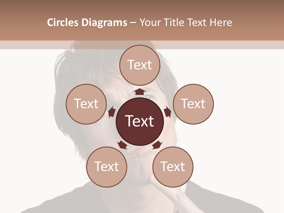 Copyspace Facial Comedy PowerPoint Template