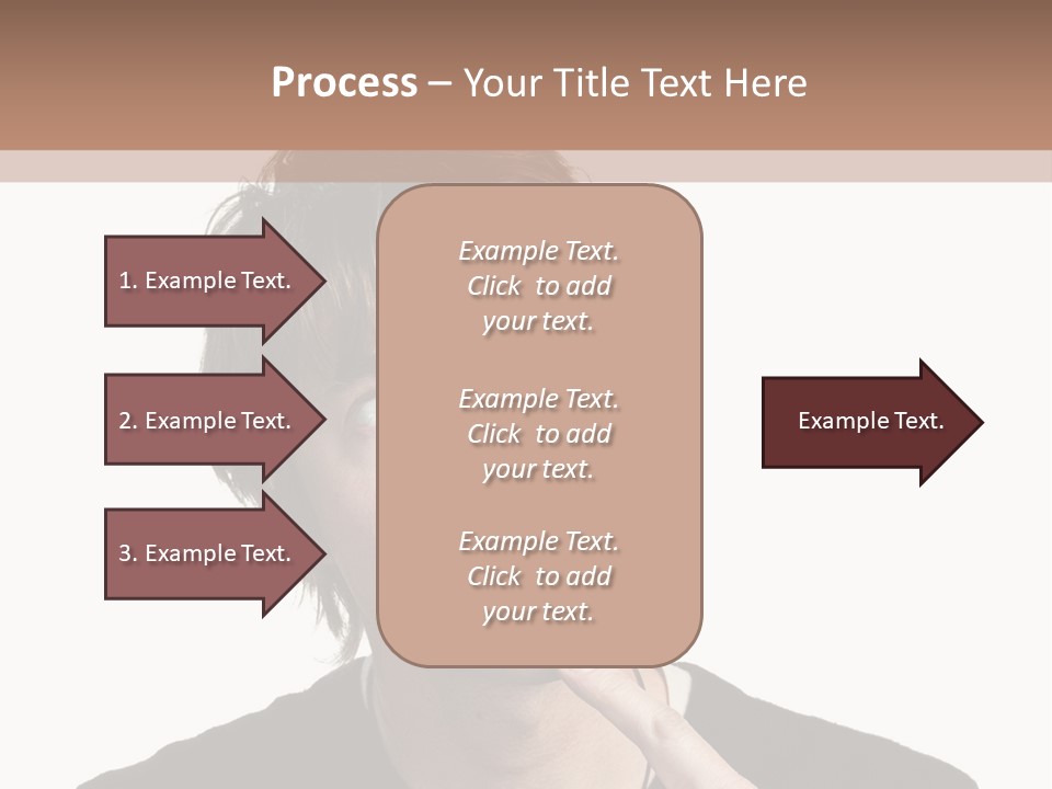 Copyspace Facial Comedy PowerPoint Template
