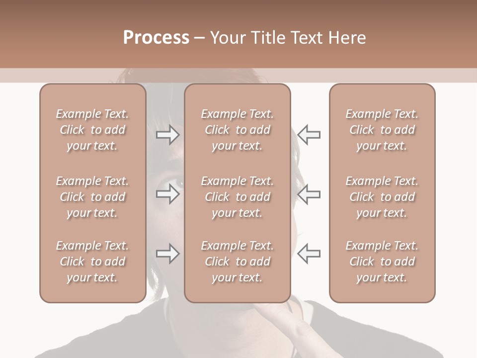 Copyspace Facial Comedy PowerPoint Template