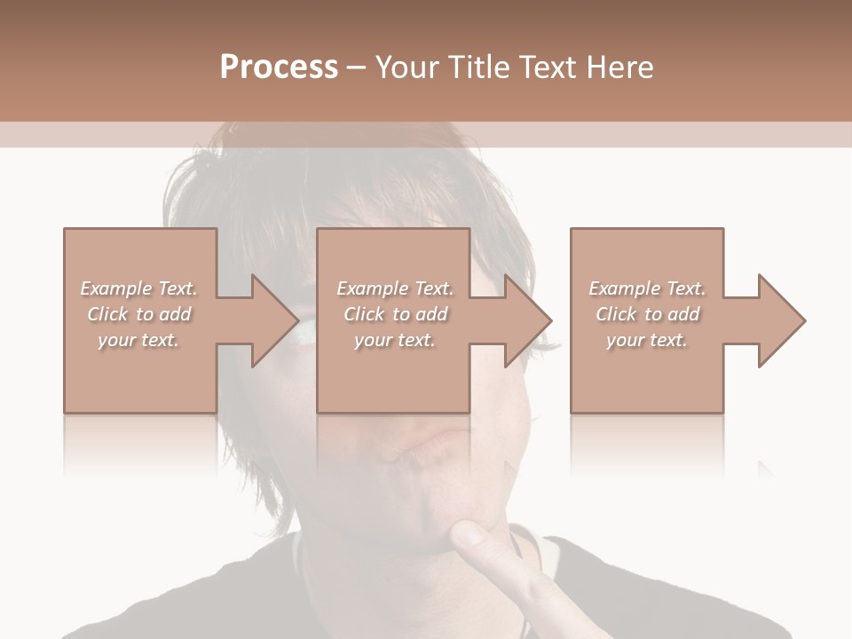 Copyspace Facial Comedy PowerPoint Template