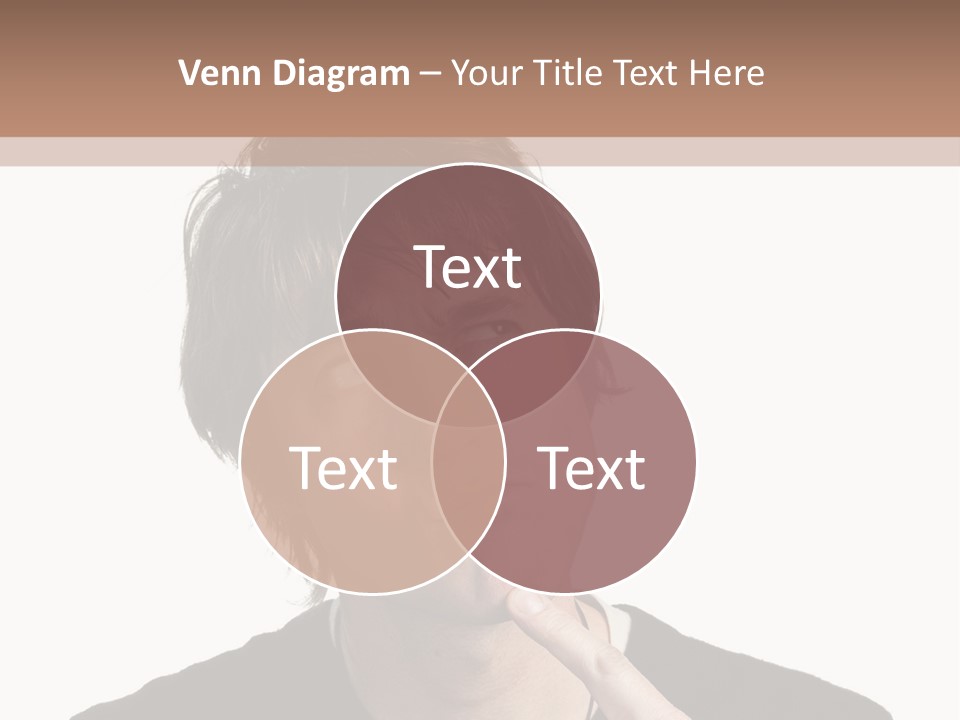 Copyspace Facial Comedy PowerPoint Template