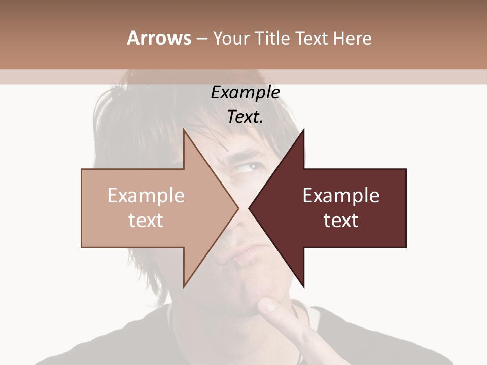 Copyspace Facial Comedy PowerPoint Template