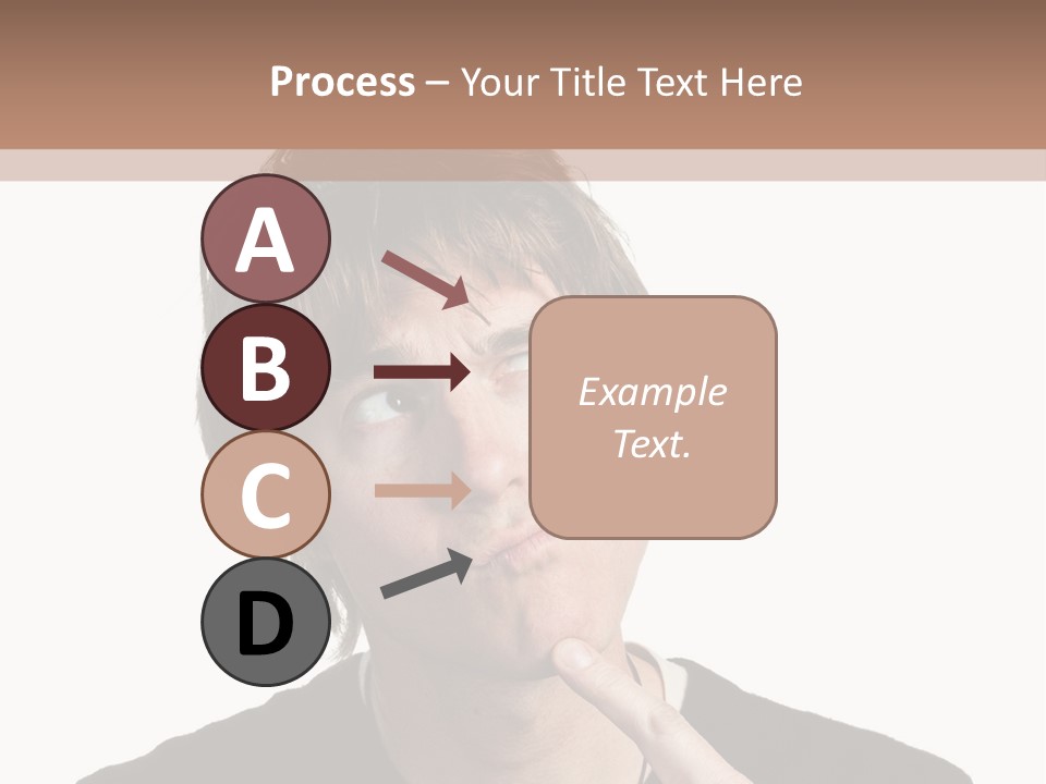 Copyspace Facial Comedy PowerPoint Template
