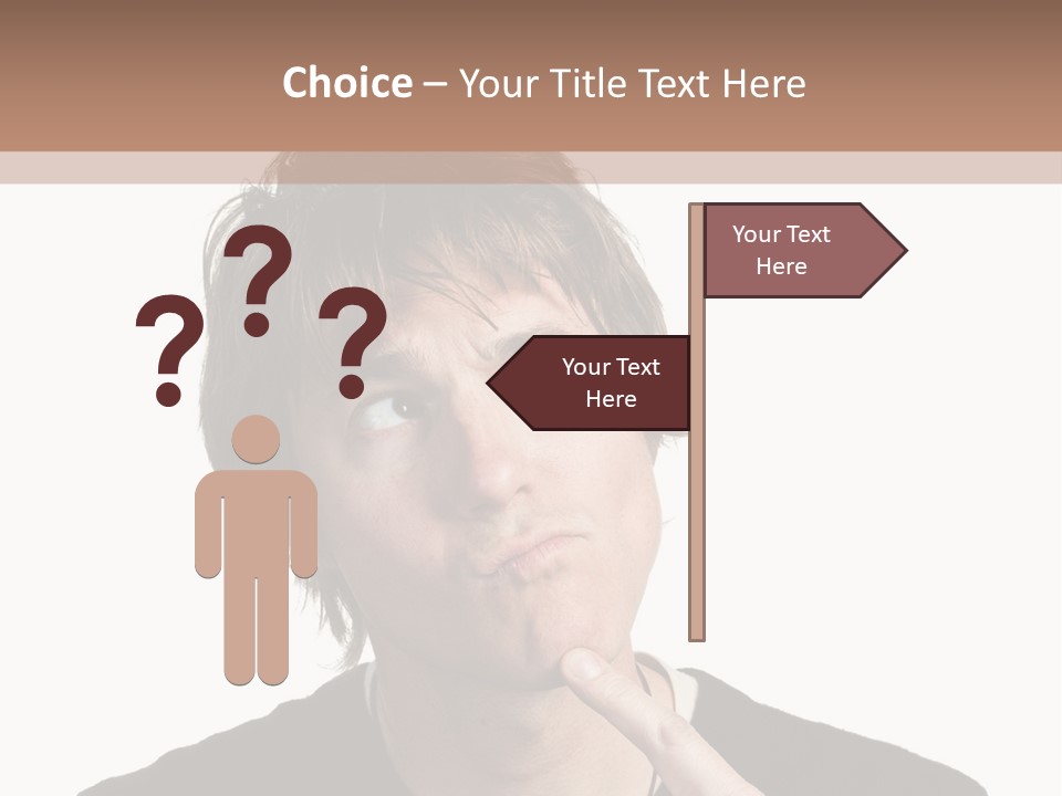 Copyspace Facial Comedy PowerPoint Template