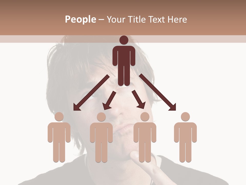 Copyspace Facial Comedy PowerPoint Template