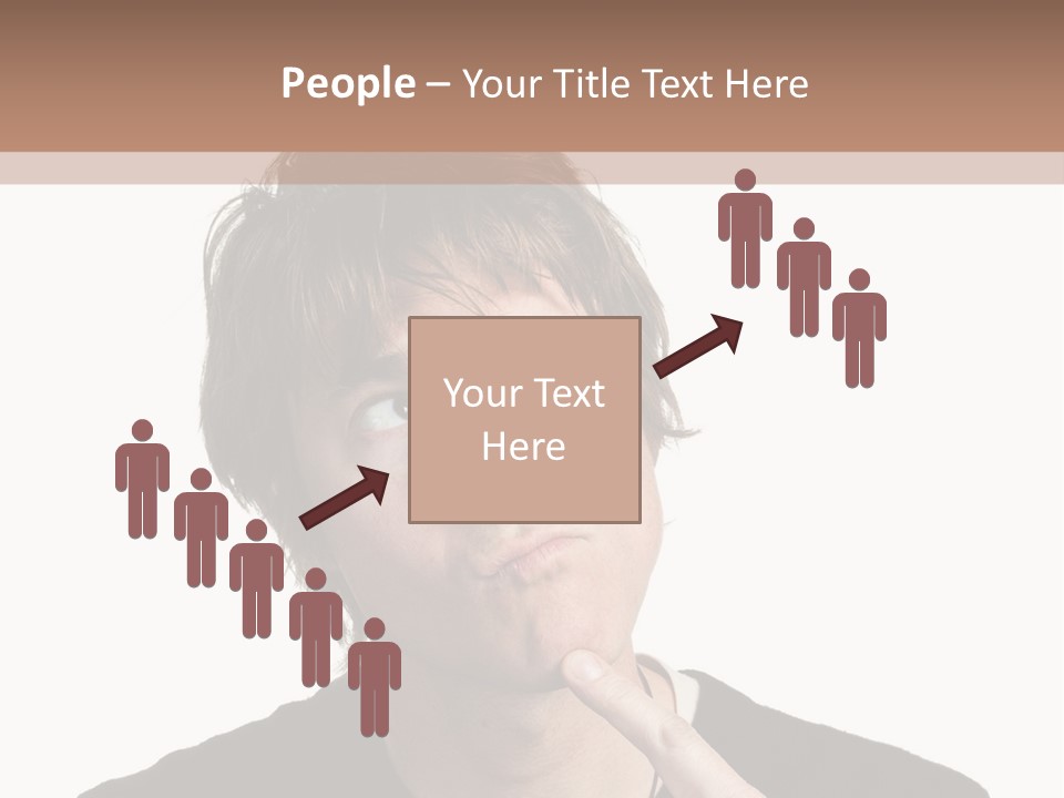 Copyspace Facial Comedy PowerPoint Template