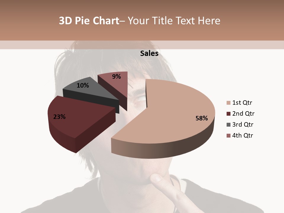 Copyspace Facial Comedy PowerPoint Template