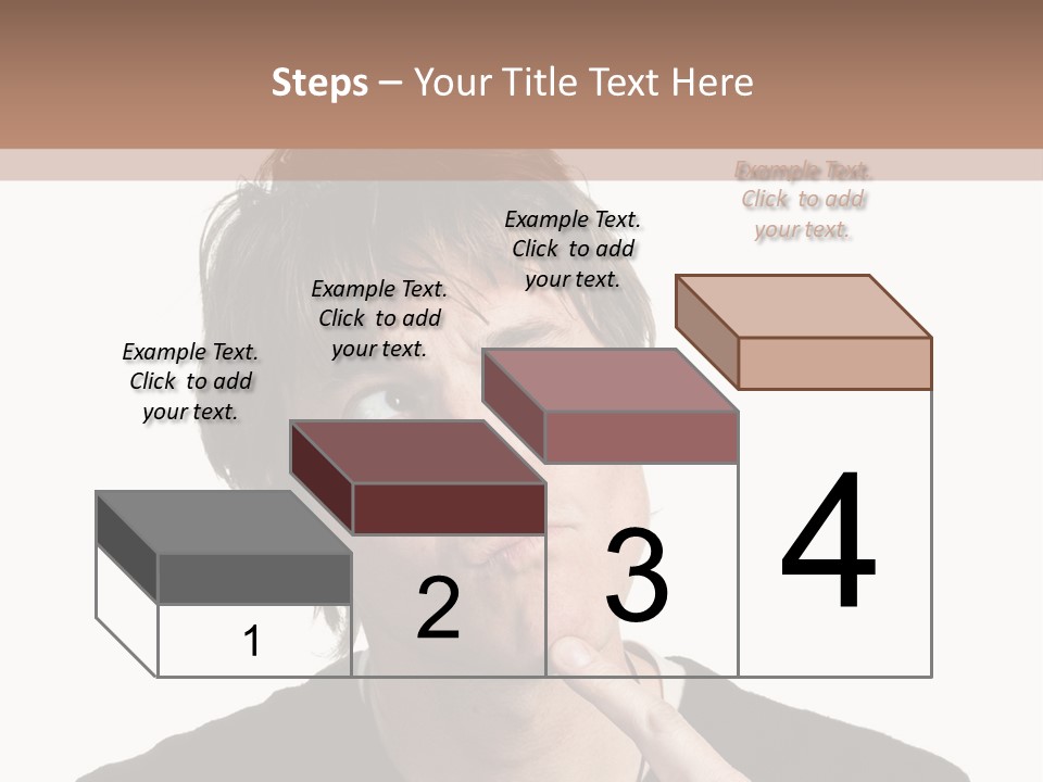 Copyspace Facial Comedy PowerPoint Template