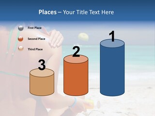 Cream Bodylotion Vacation PowerPoint Template